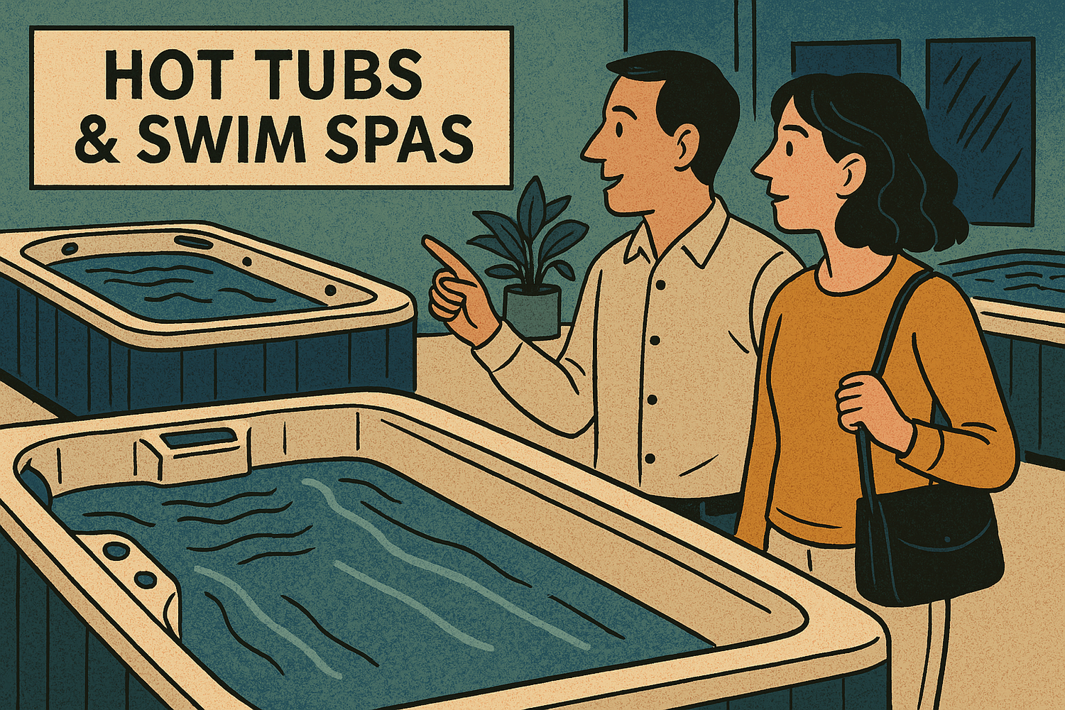 Swim Spas vs. Hot Tubs: Find Your Perfect Oasis
