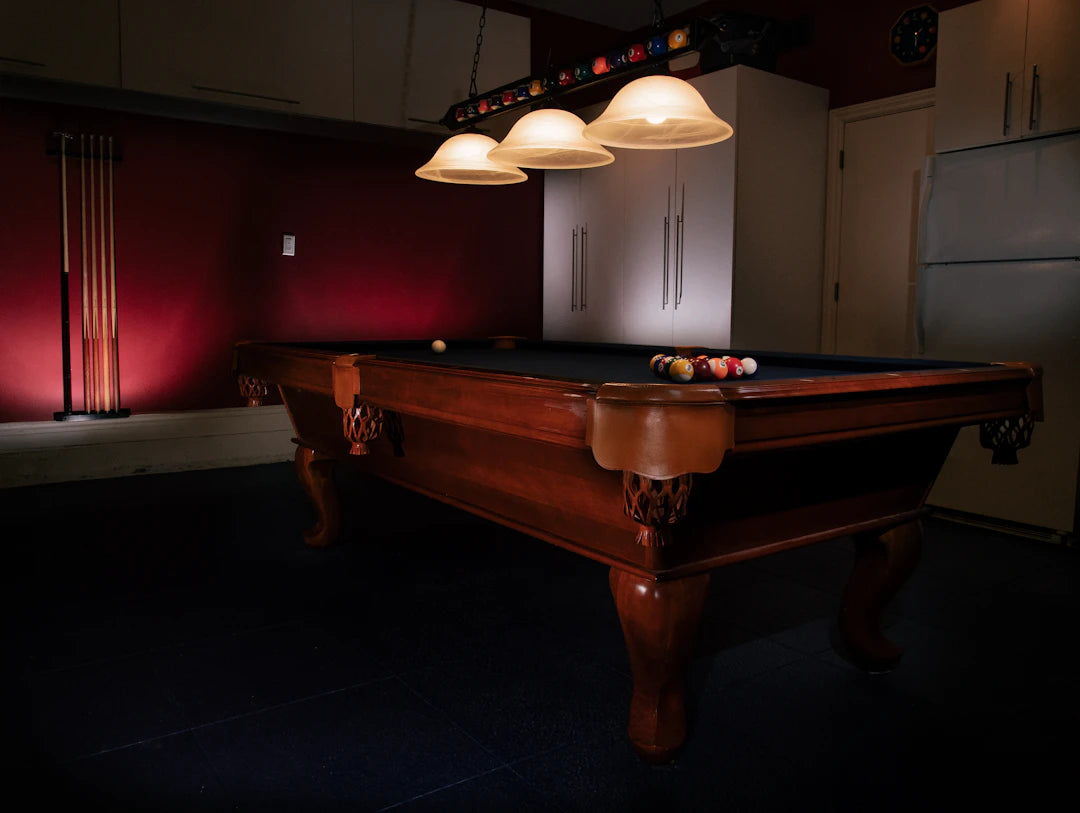 Rustic Pool Tables to Enhance Cozy Living Spaces