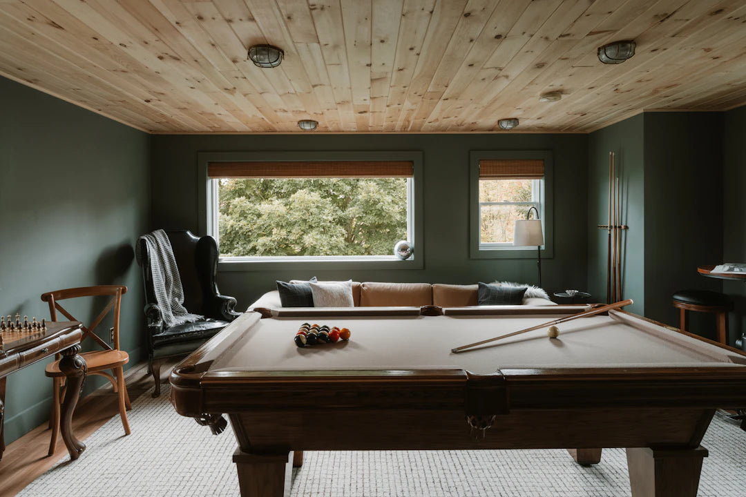 Chic Pool Tables to Elevate Your Game Room Aesthetic