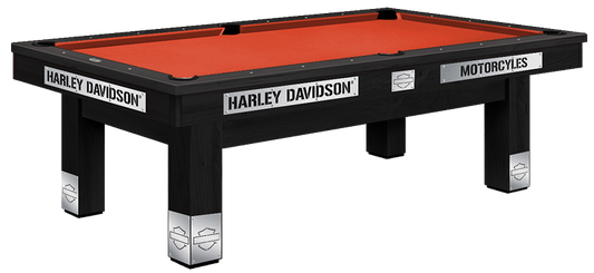 Harley Davidson Maple Pool Table