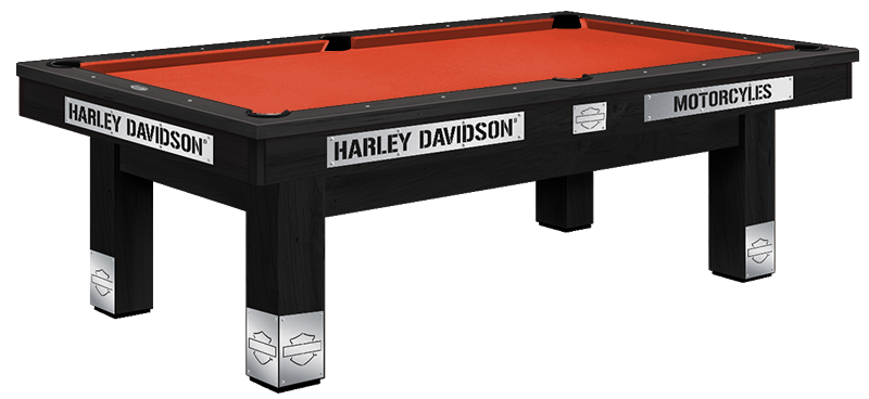 Harley Davidson Maple Pool Table