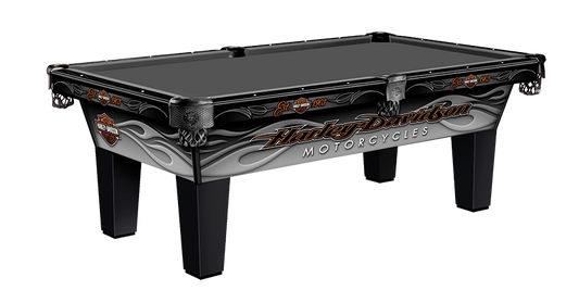 Harley Davidson Laminate Pool Table