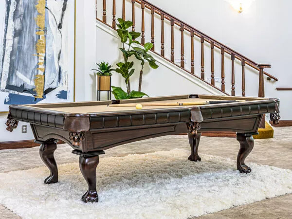 Presidential Kruger Ball & Claw Pool Table